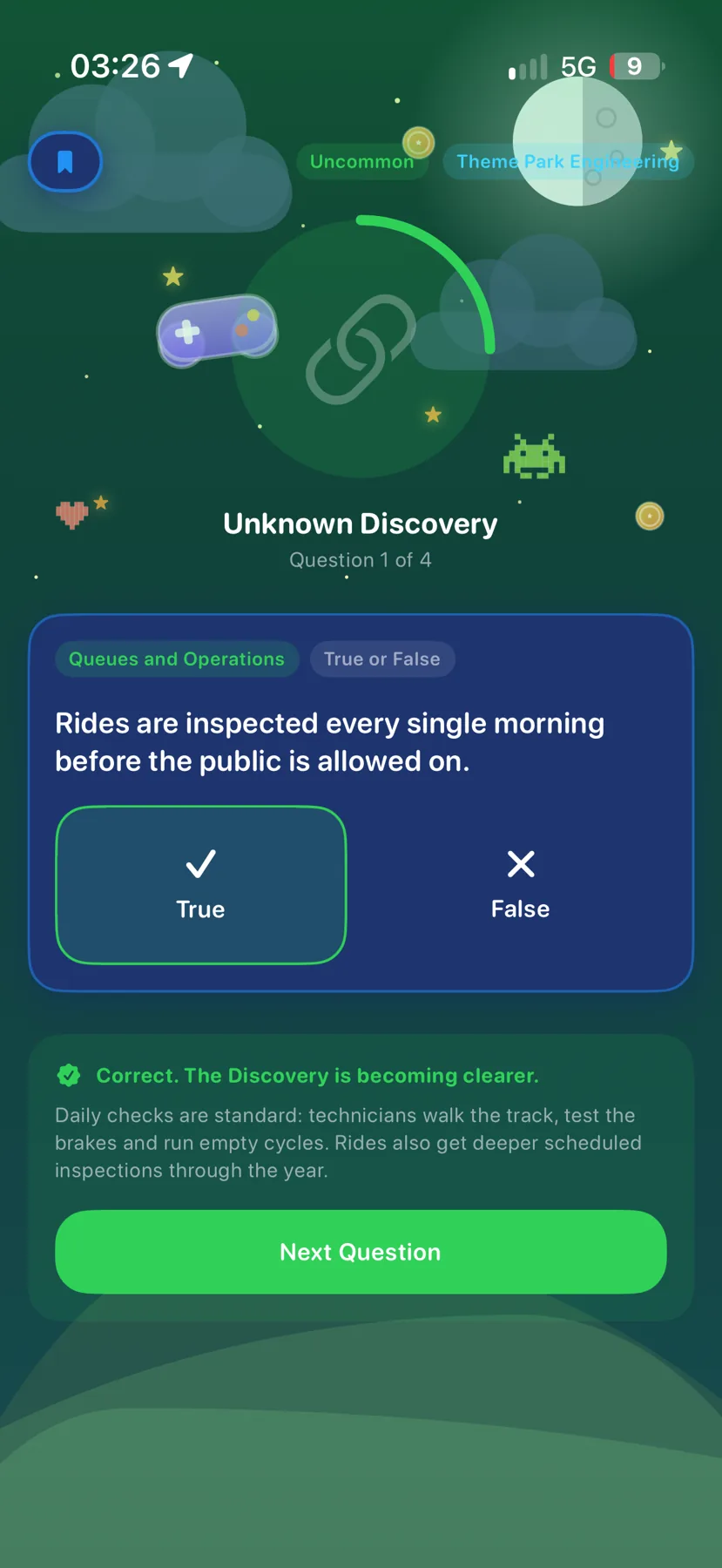 Questibbles question Encounter from the current development build